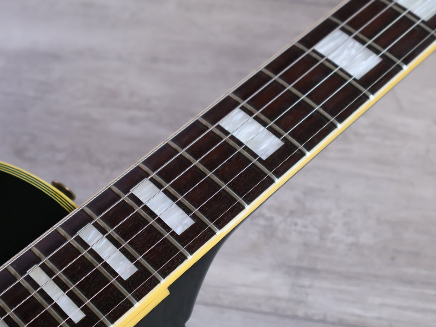 1983 Burny Japan RLC-60 Les Paul Custom (Ebony)