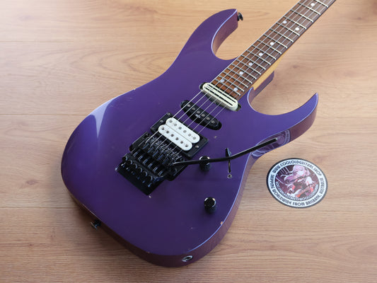 1990 Ibanez Japan RG560 HSH Superstrat w/Dimarzio's (Grape Ice)