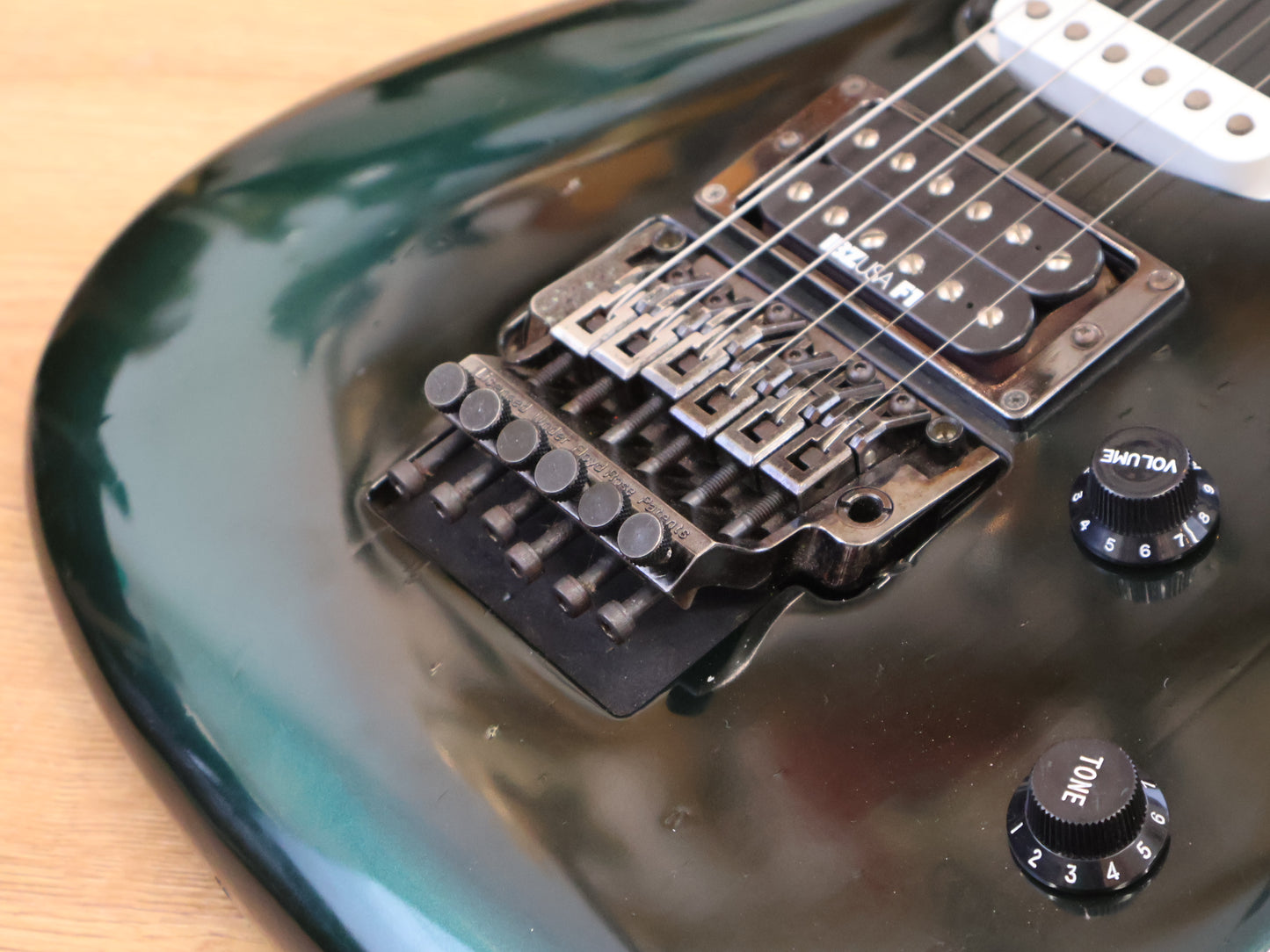 1990 Ibanez 540R Radius Series HSS Superstrat (Jewel Blue)