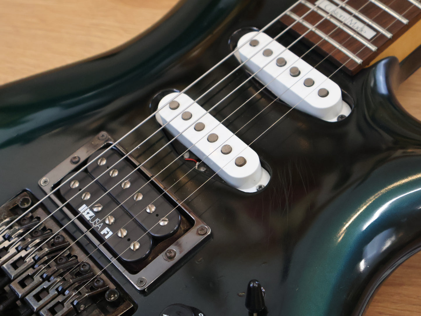 1990 Ibanez 540R Radius Series HSS Superstrat (Jewel Blue)