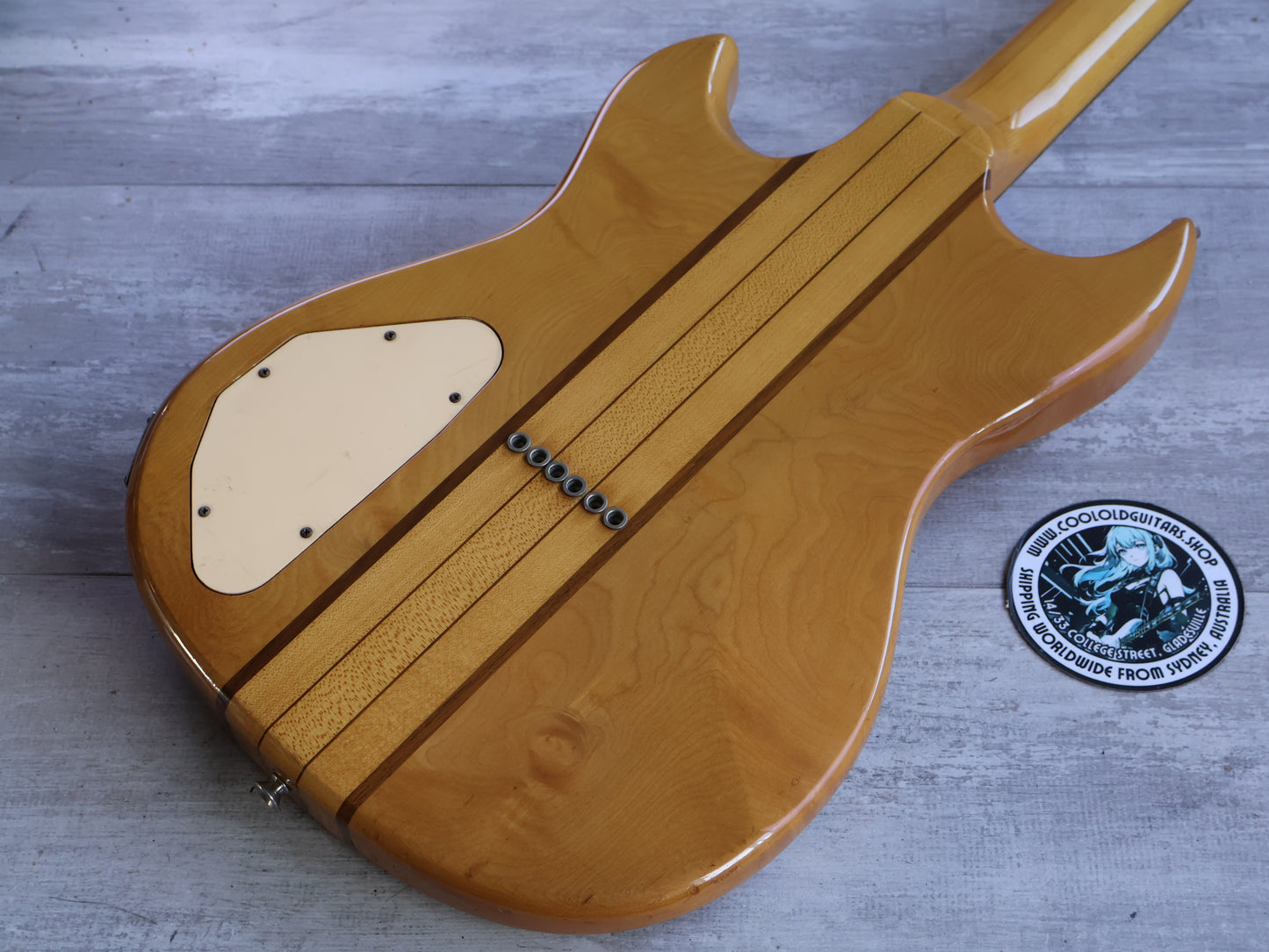 1979 Aria Pro II Japan TS-400 Tri-Sound w/Kahler (Natural)