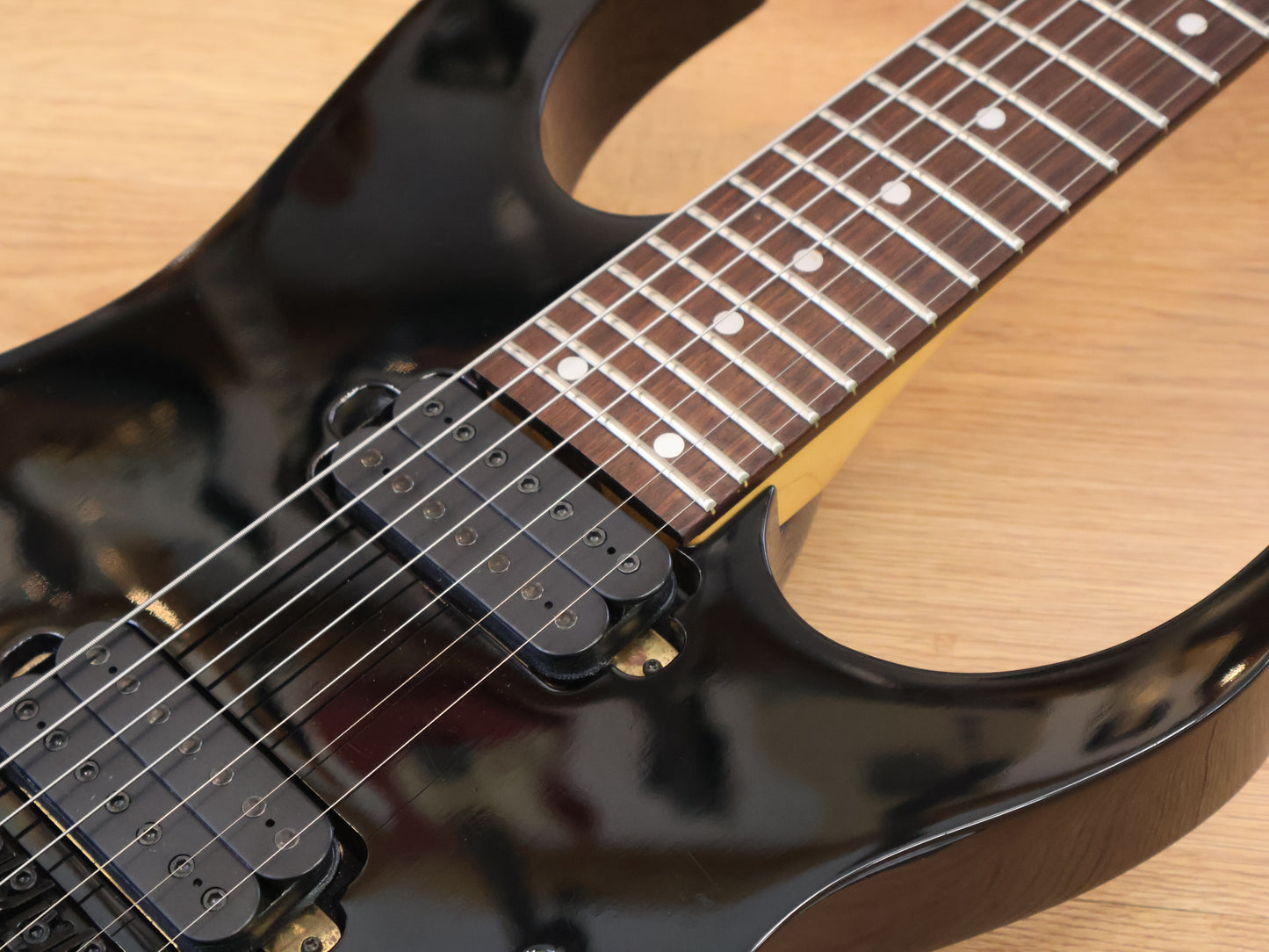 2000 Ibanez Japan RG7420 7-String (Pearl Black)