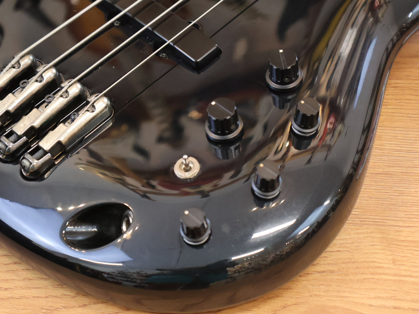 2015 Ibanez Japan Prestige SR2500M SDGR Bass (Black)