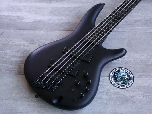 Ibanez SRMS625EX 5-String Multi-Scale Bass (Black Flat)