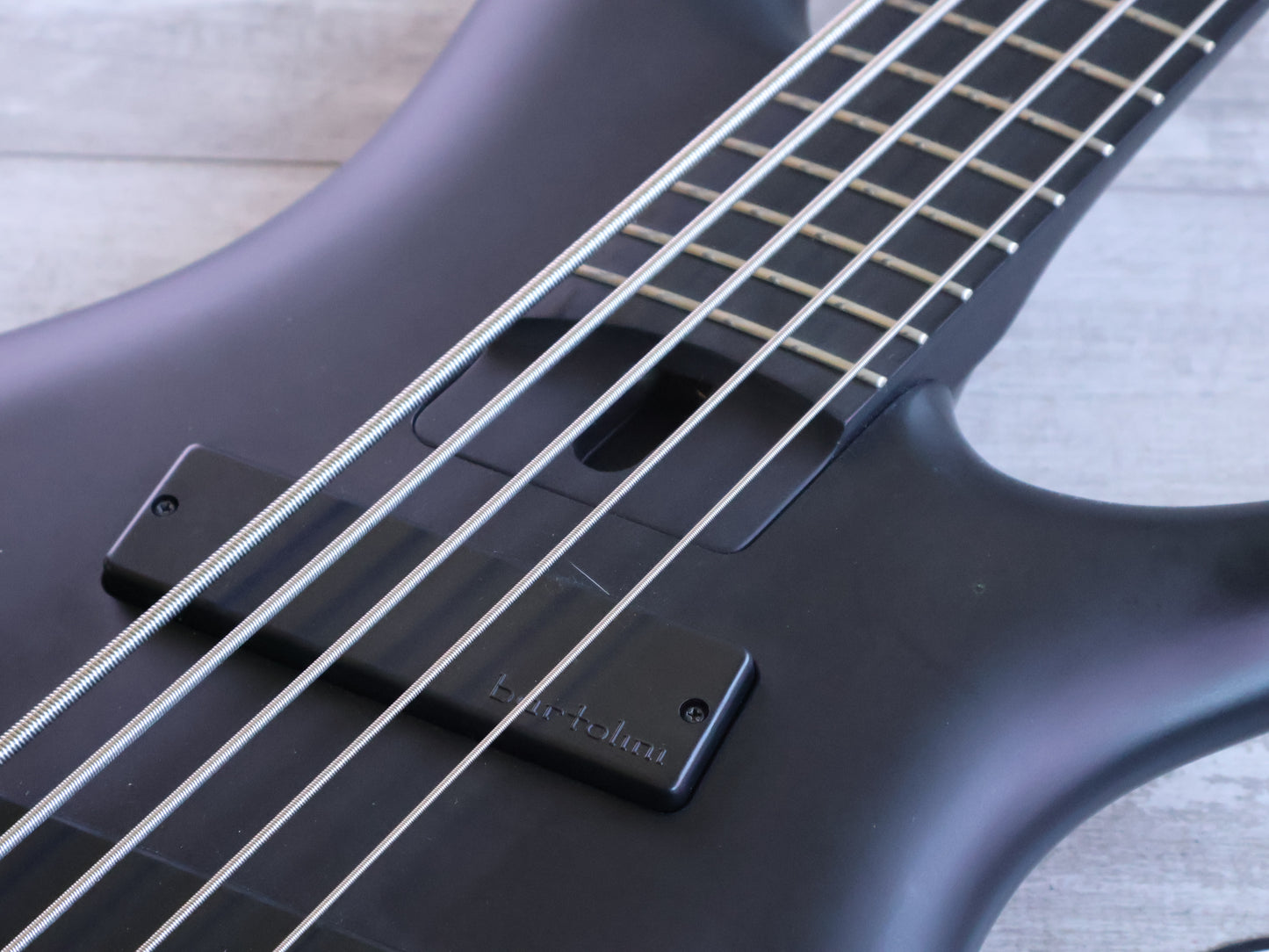 Ibanez SRMS625EX 5-String Multi-Scale Bass (Black Flat)