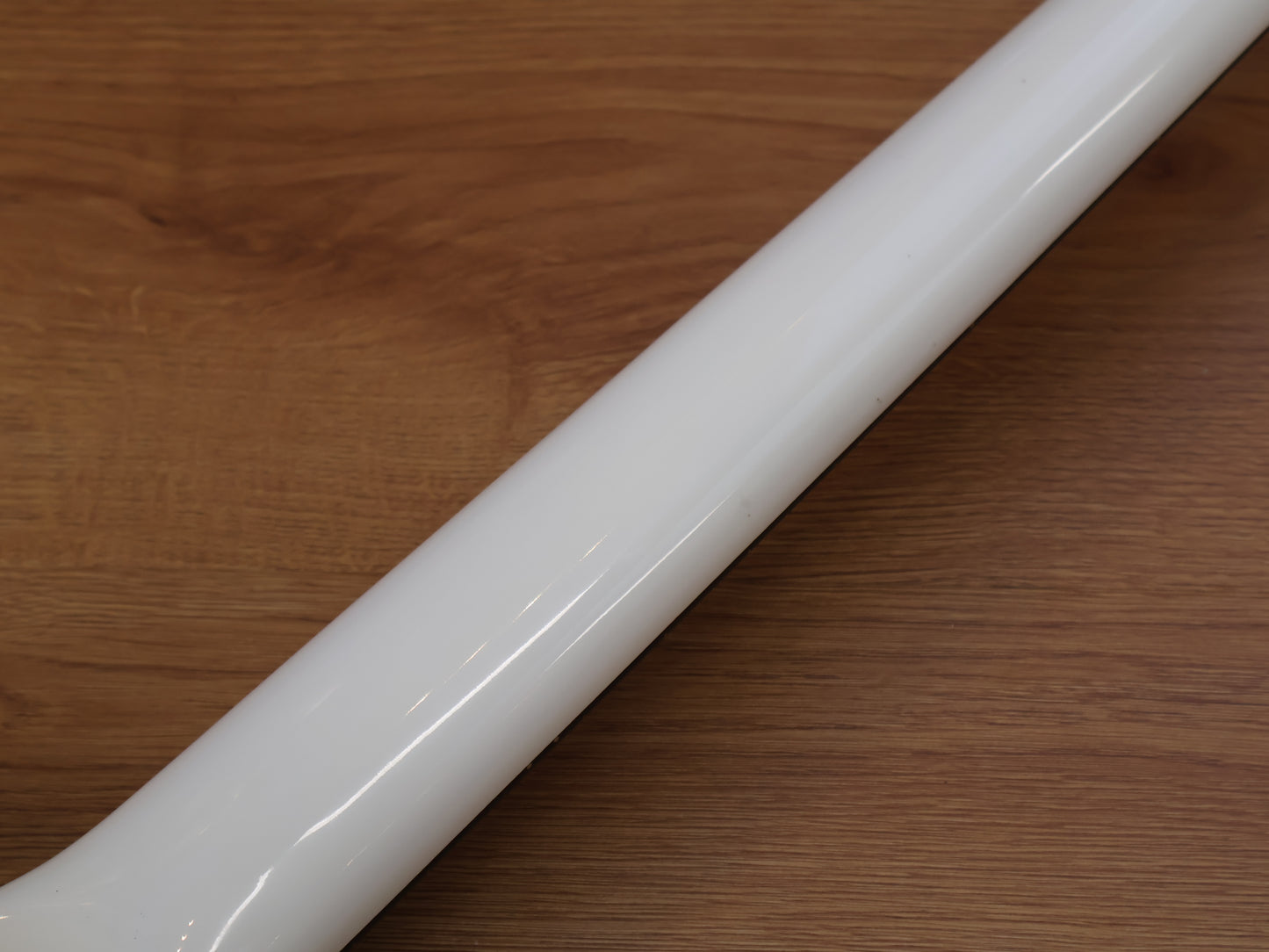 1987 Greco Japan TVB-45 Double Cutaway Medium Scale Bass (White)