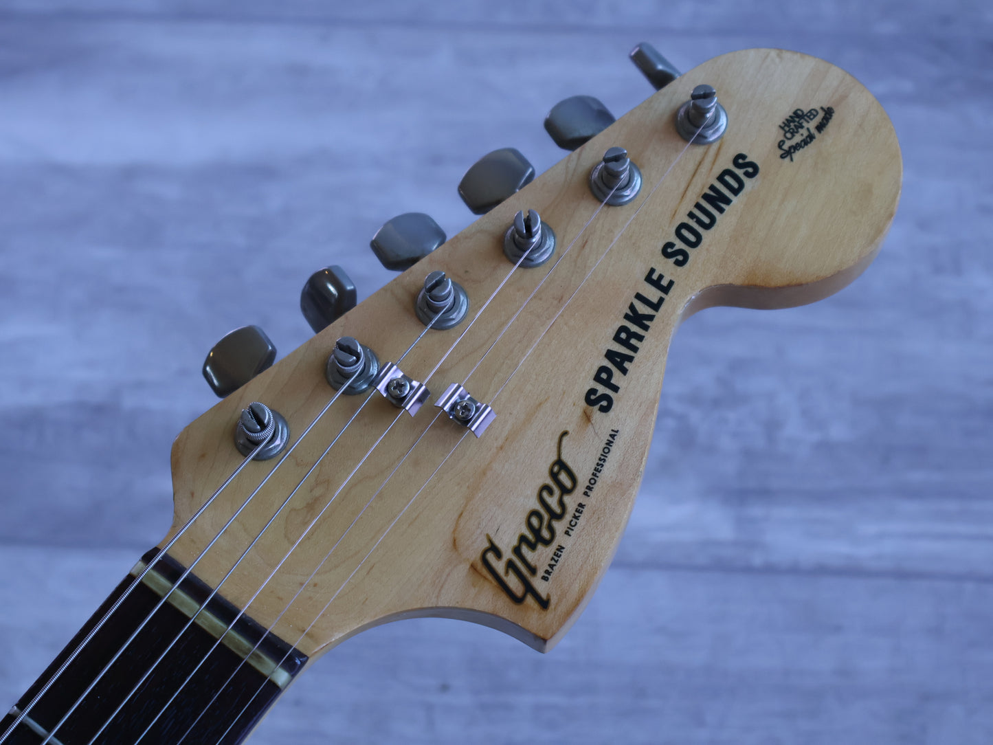 1977 Greco Japan SE-600N Sparkle Sounds Stratocaster (Natural)
