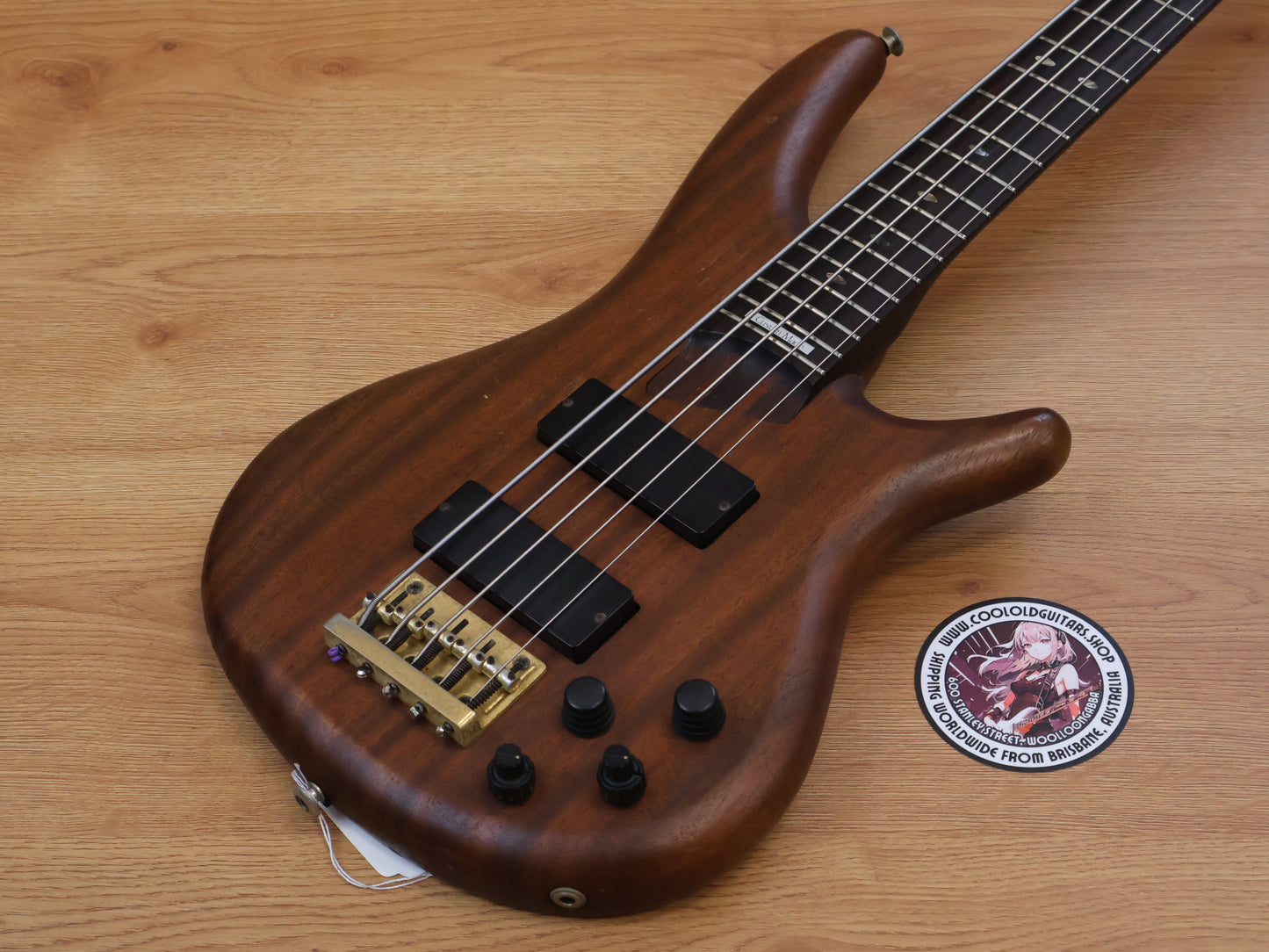 1996 Ibanez Japan SR1005 5-String Bass (Stained Oil)