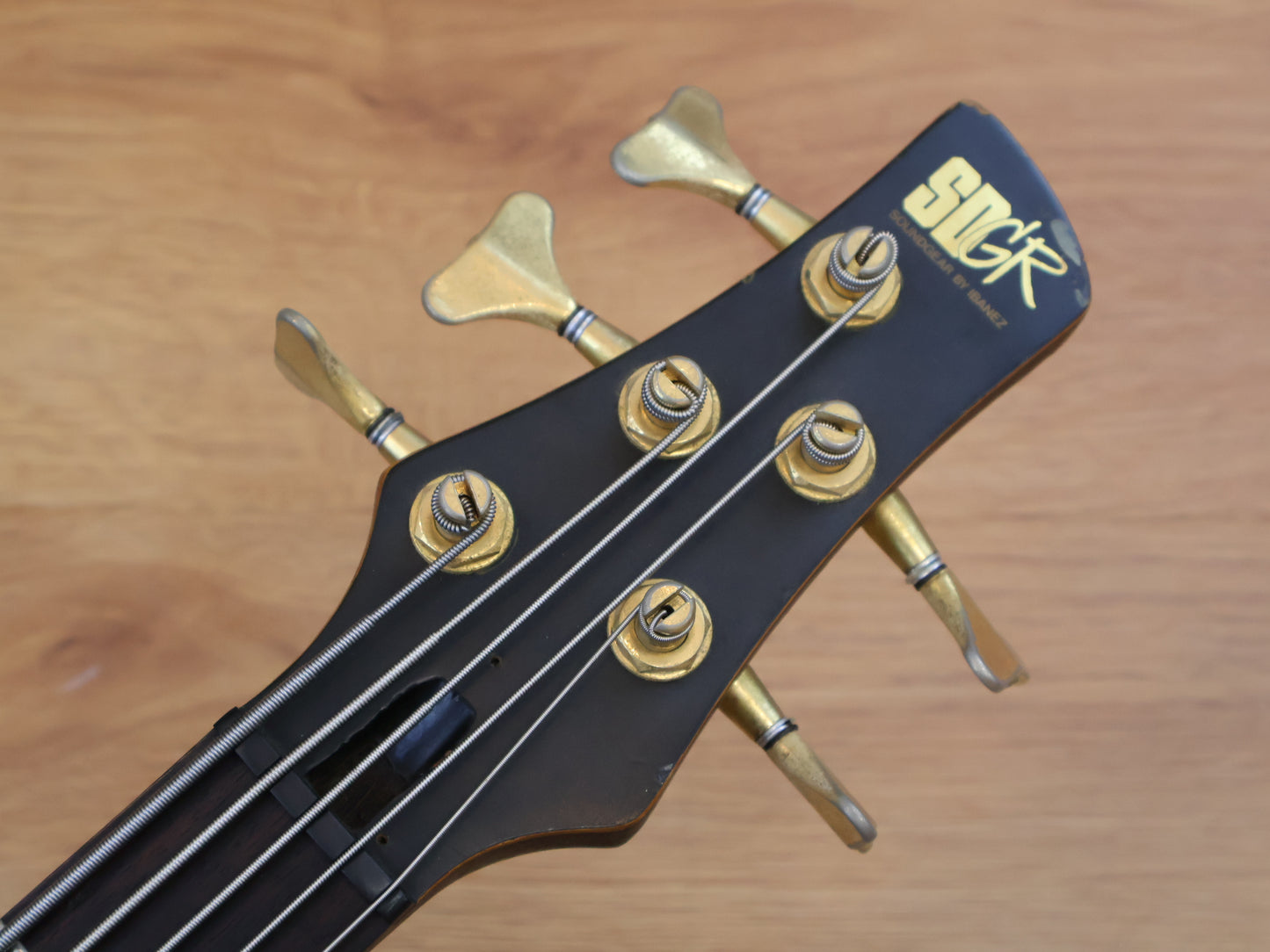1996 Ibanez Japan SR1005 5-String Bass (Stained Oil)