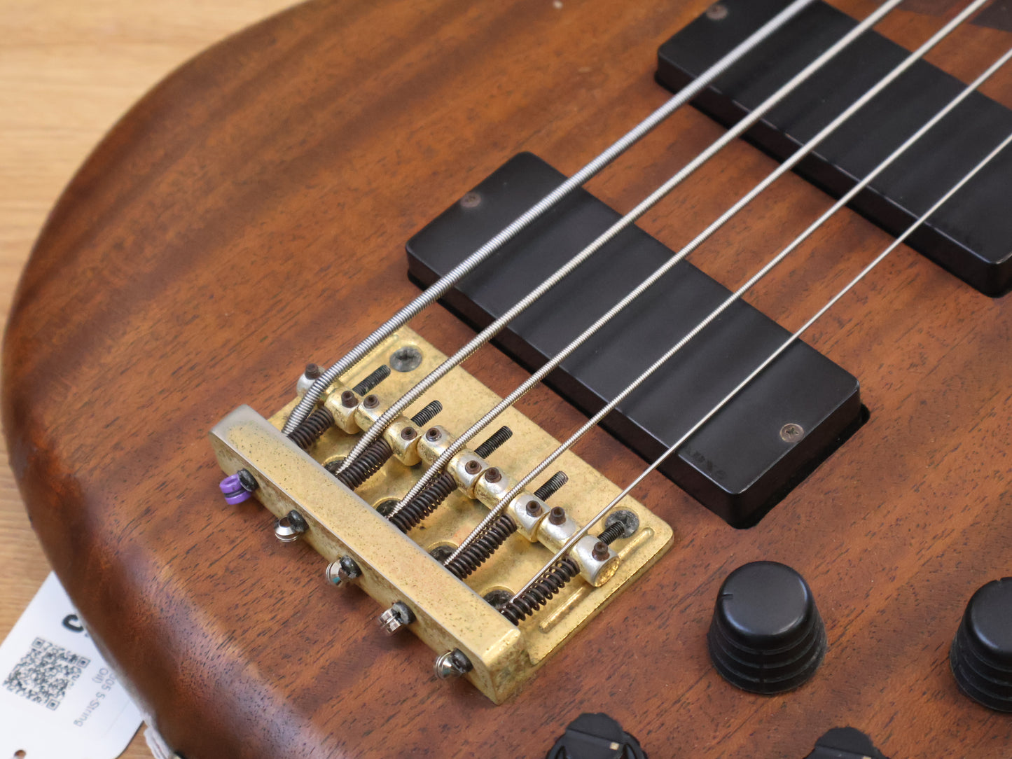 1996 Ibanez Japan SR1005 5-String Bass (Stained Oil)