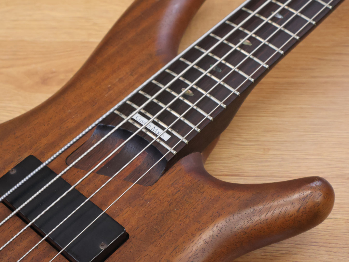 1996 Ibanez Japan SR1005 5-String Bass (Stained Oil)