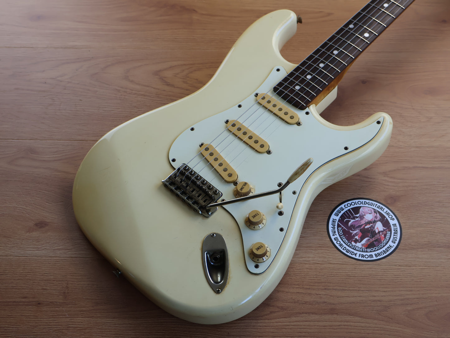 1986 Fender Japan Stratocaster Standard (Vintage White)