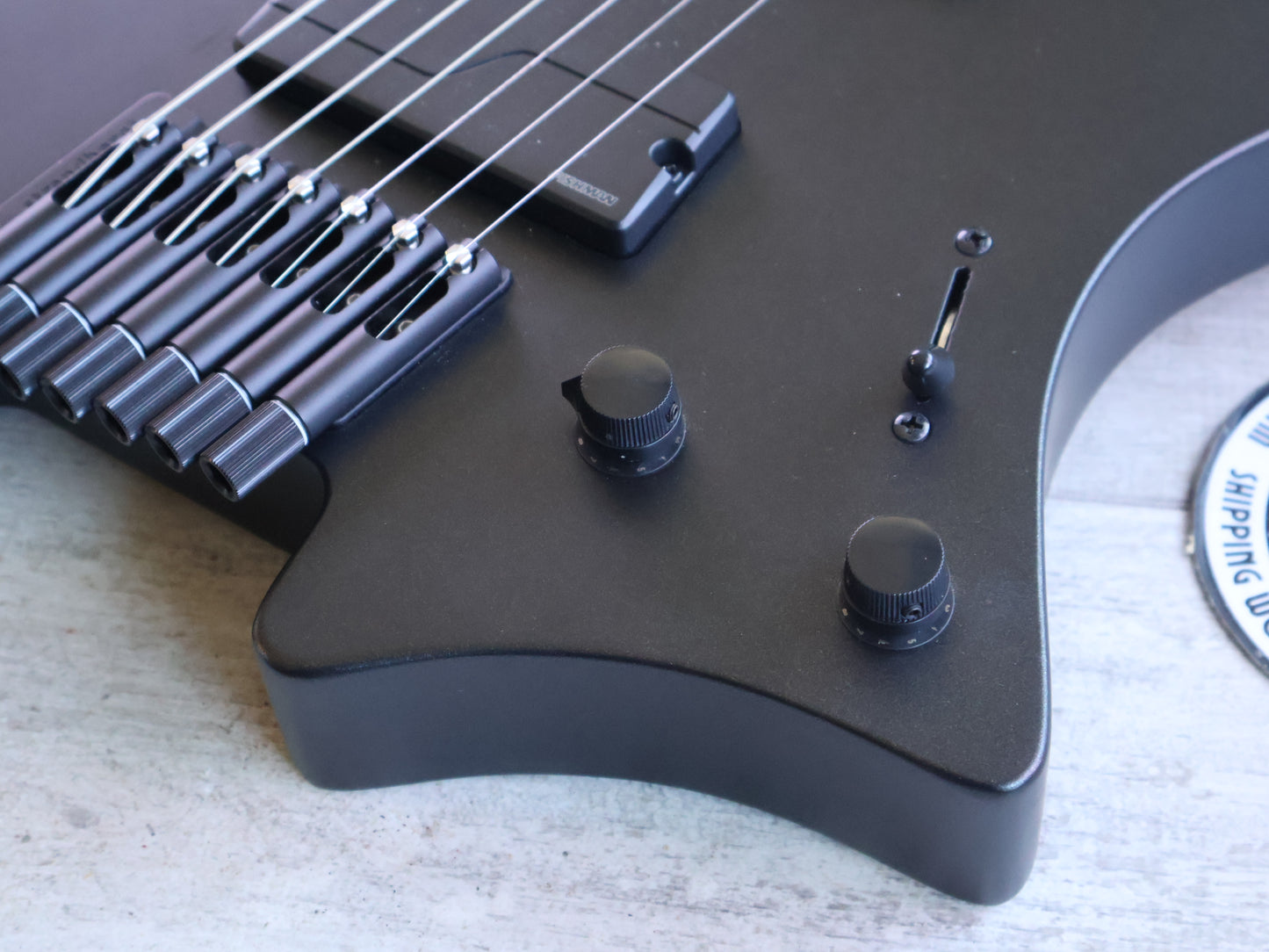 Strandberg Boden Metal NX7 Headless 7-String Multiscale (Black Granite)