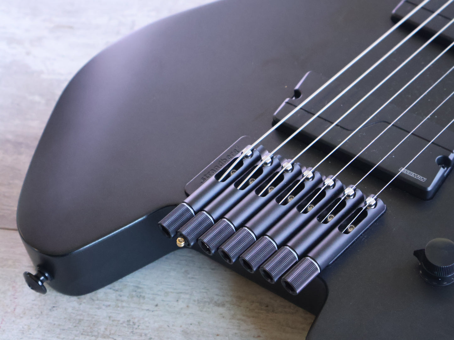 Strandberg Boden Metal NX7 Headless 7-String Multiscale (Black Granite)