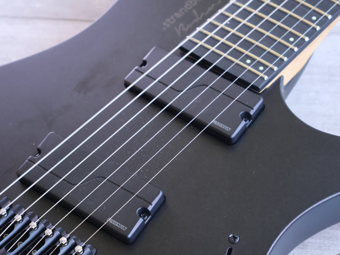 Strandberg Boden Metal NX7 Headless 7-String Multiscale (Black Granite)