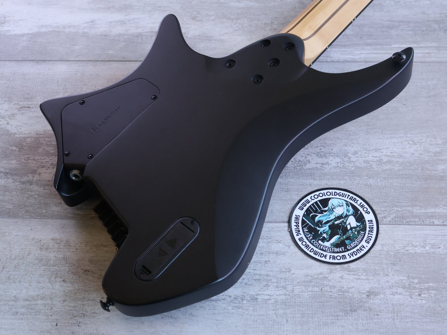 Strandberg Boden Metal NX7 Headless 7-String Multiscale (Black Granite)