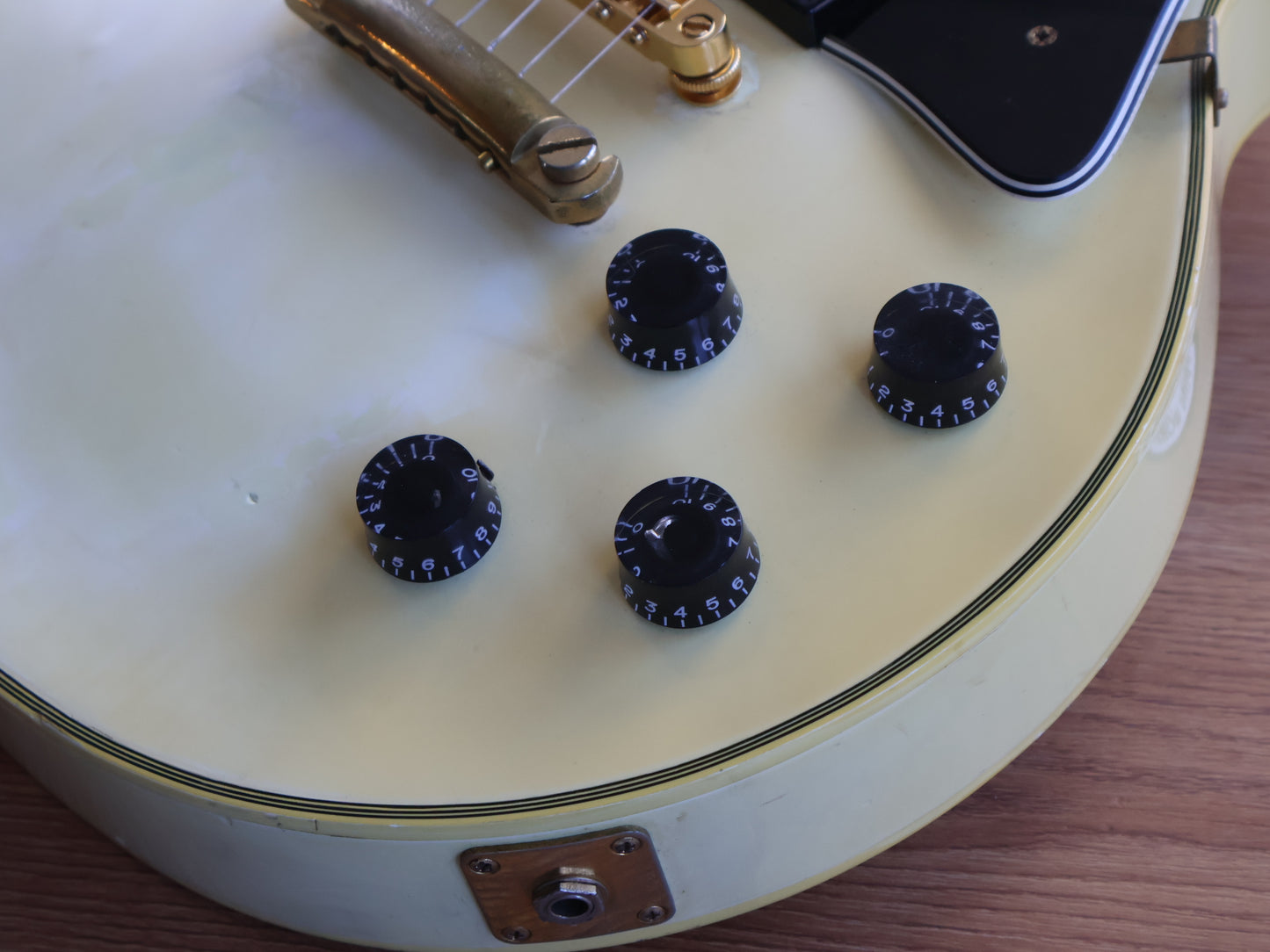 1991 Orville (Gibson) Japan LPC-75 '60's Reissue Les Paul Custom (White)