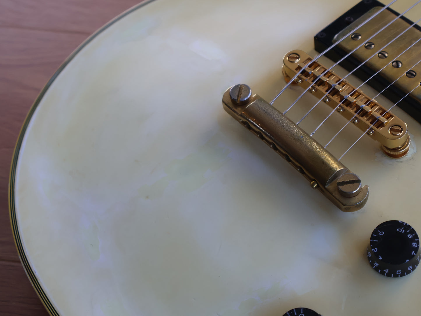 1991 Orville (Gibson) Japan LPC-75 '60's Reissue Les Paul Custom (White)