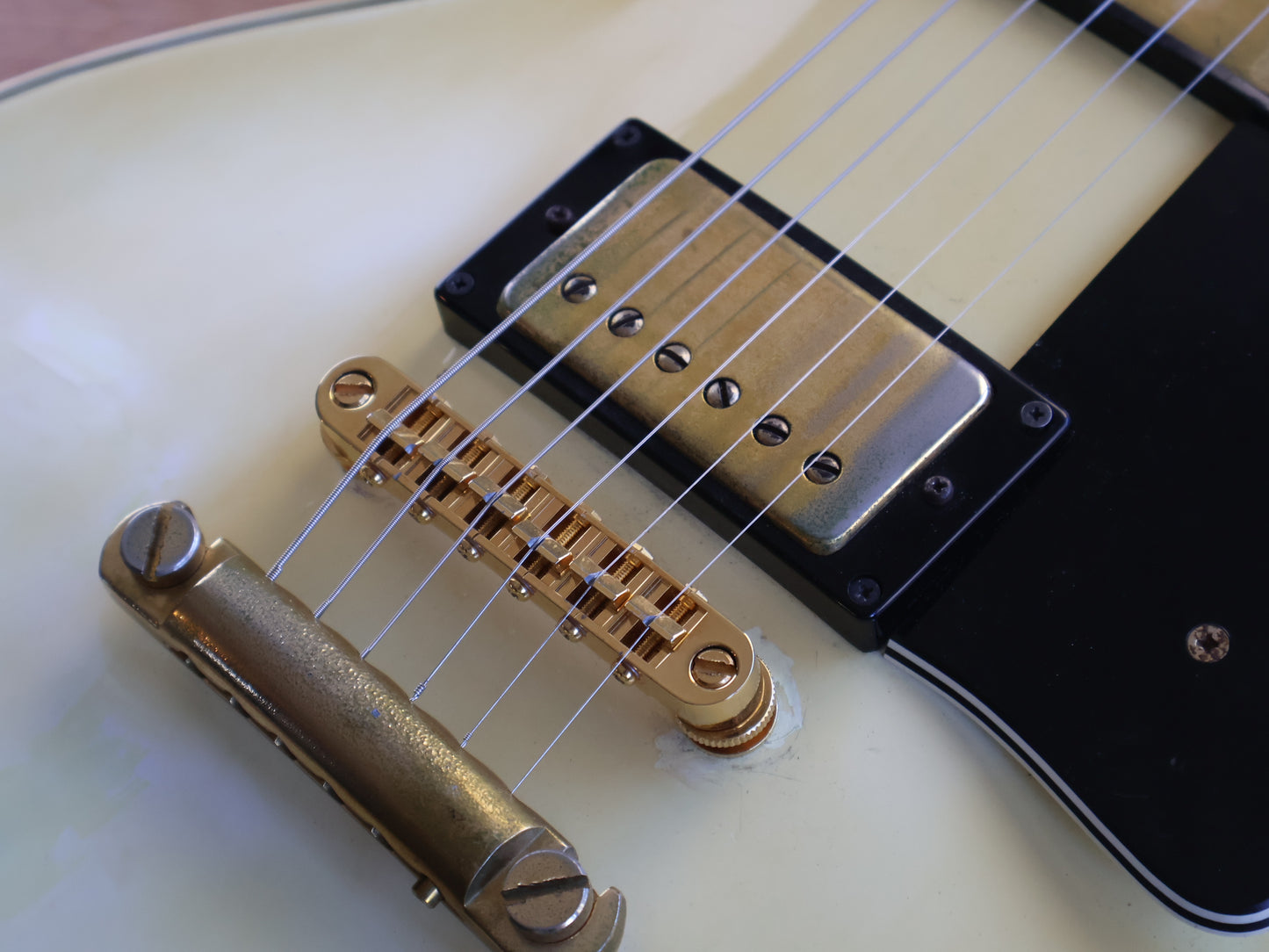 1991 Orville (Gibson) Japan LPC-75 '60's Reissue Les Paul Custom (White)