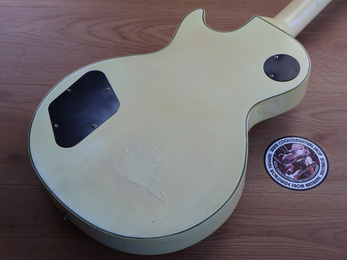 1991 Orville (Gibson) Japan LPC-75 '60's Reissue Les Paul Custom (White)