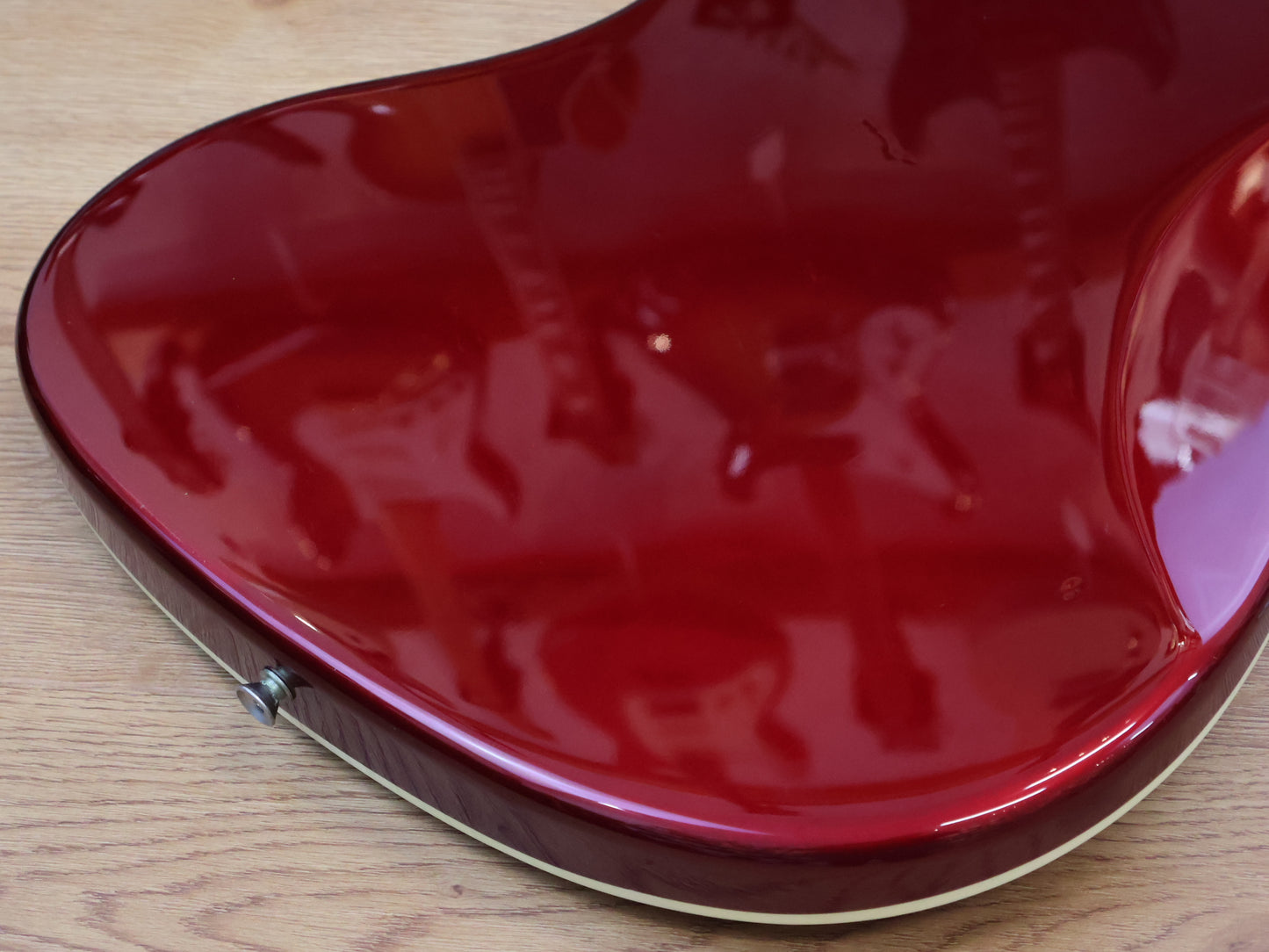 2012 Fender Japan Aerodyne PJ Jazz Bass (Old Candy Apple Red)