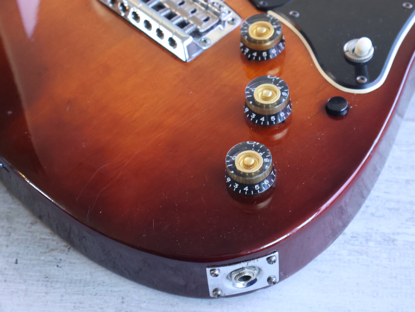 1981 Yamaha Japan SJ800 Super Jam Offset Telecaster (Brown Stain)