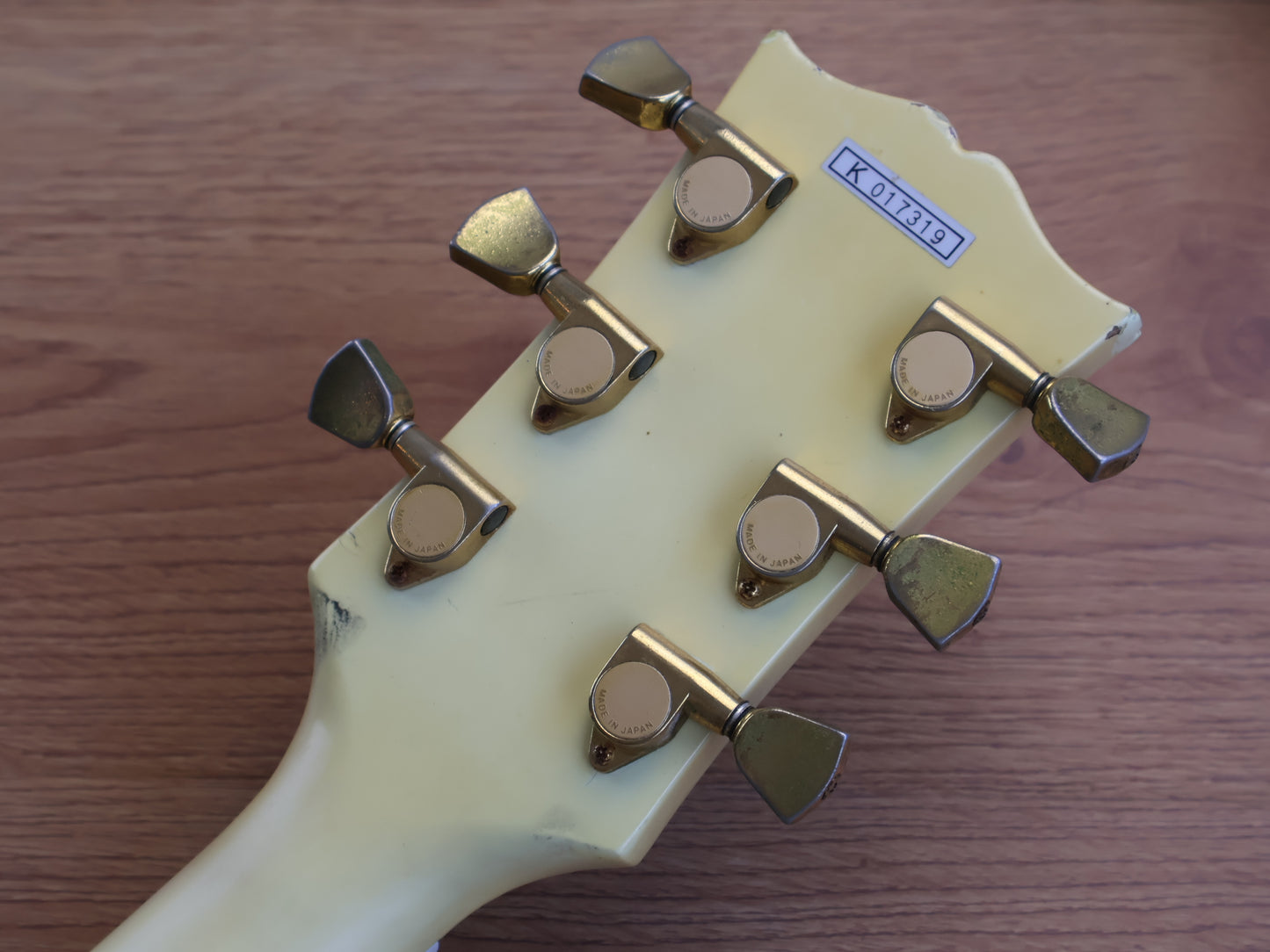 1991 Orville (Gibson) Japan LPC-75 '60's Reissue Les Paul Custom (White)