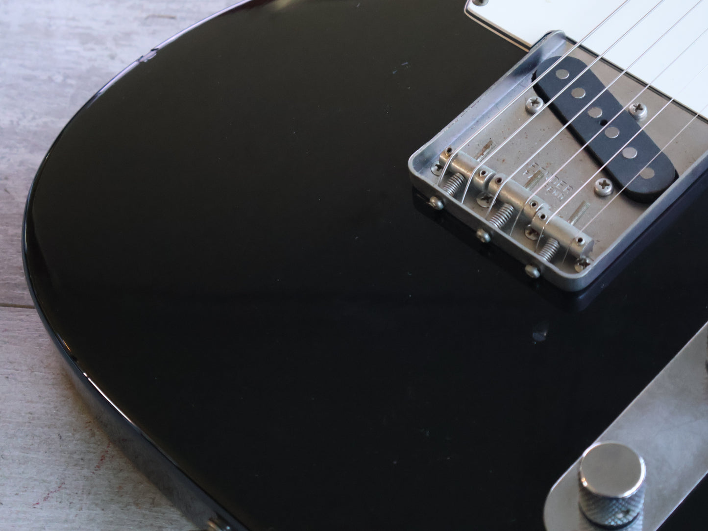 1987 Fender Japan TL72-53 '72 Reissue Telecaster (Black)