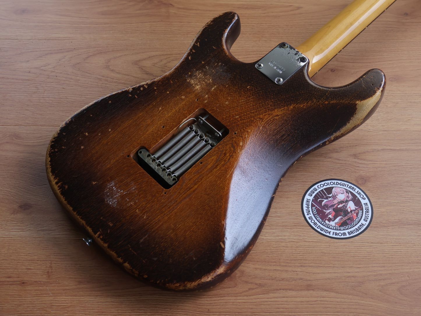 1978 Greco Japan '62 Reissue Stratocaster (Antique Violin Sunburst)