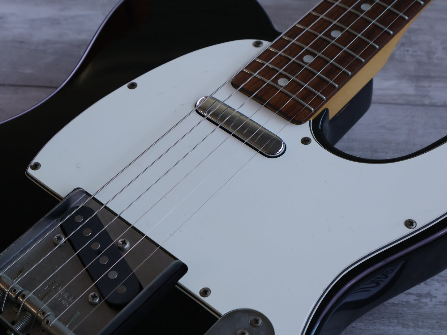 1987 Fender Japan TL72-53 '72 Reissue Telecaster (Black)