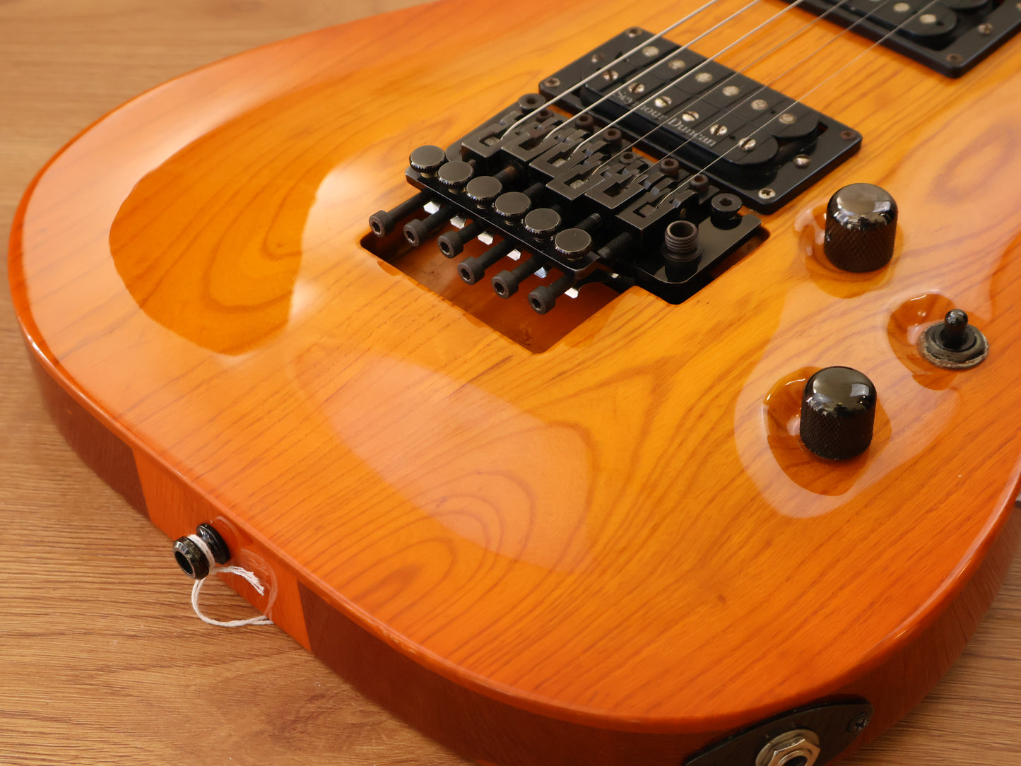 1987 ESP Japan Horizon-II FR Neckthrough Superstrat (Honey Amber)