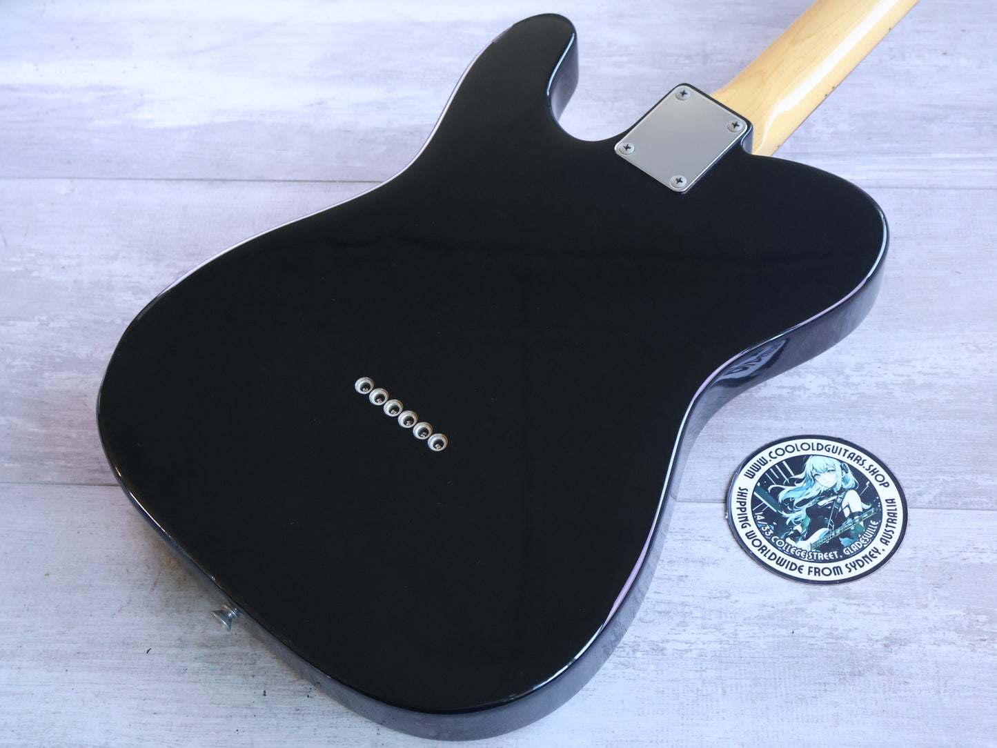 1987 Fender Japan TL72-53 '72 Reissue Telecaster (Black)