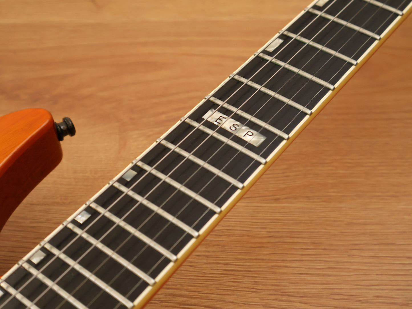 1987 ESP Japan Horizon-II FR Neckthrough Superstrat (Honey Amber)