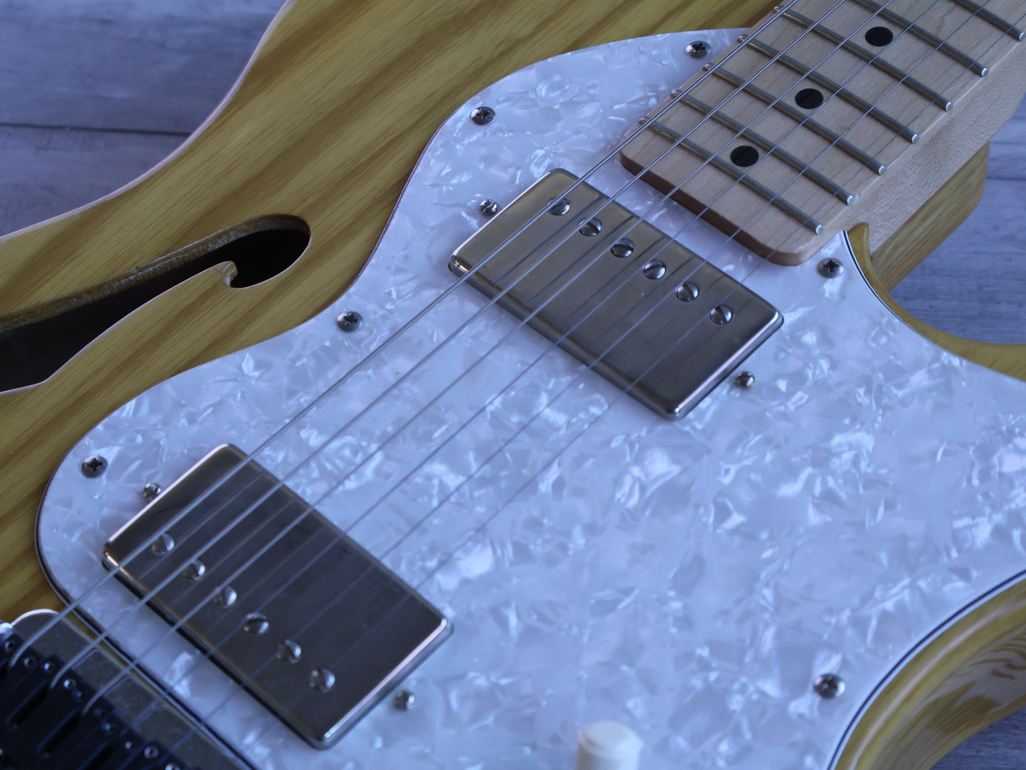 1973 Greco Japan TE-400 Telecaster Thinline w/Replacement Neck (Natural)