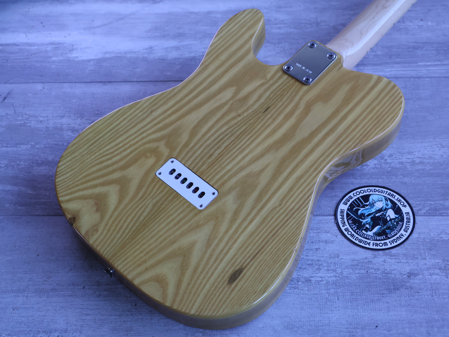 1973 Greco Japan TE-400 Telecaster Thinline w/Replacement Neck (Natural)