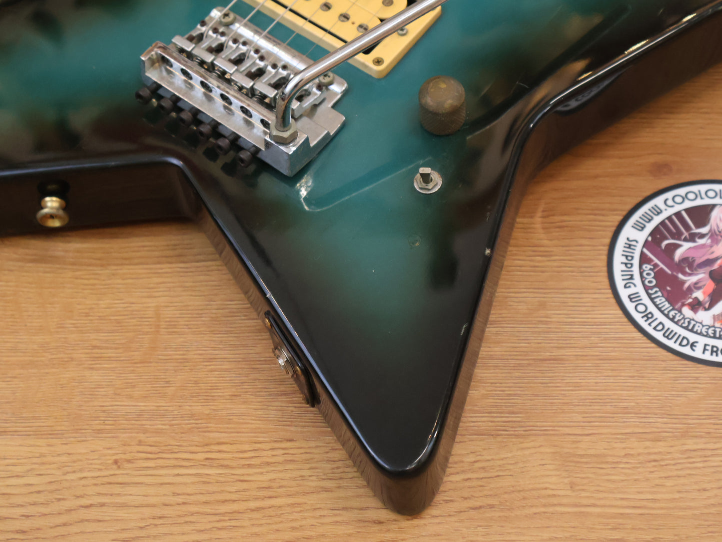 1980's Aria Pro II / Tokai Random Star (Blue Green Burst)