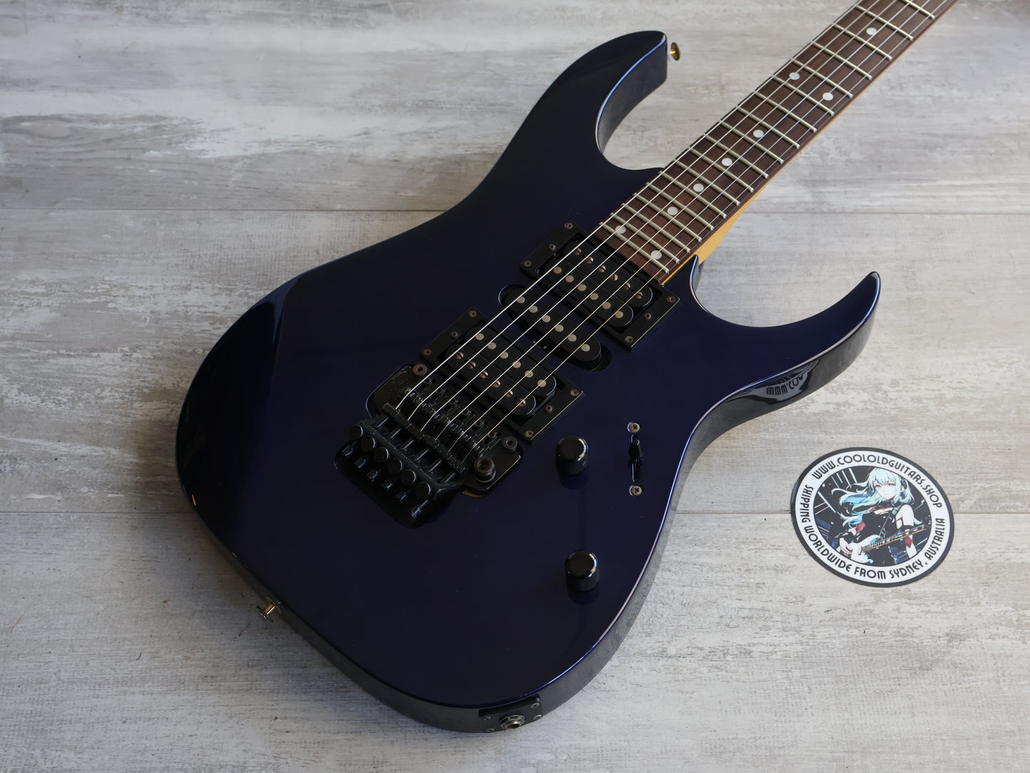 1994 Ibanez Japan RG270B HSH Superstrat (Jewel Blue)