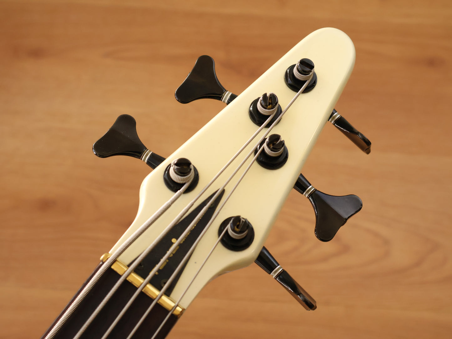 1990's Tune Bass Maniac TP-05 5-String Bass (Pearl White)