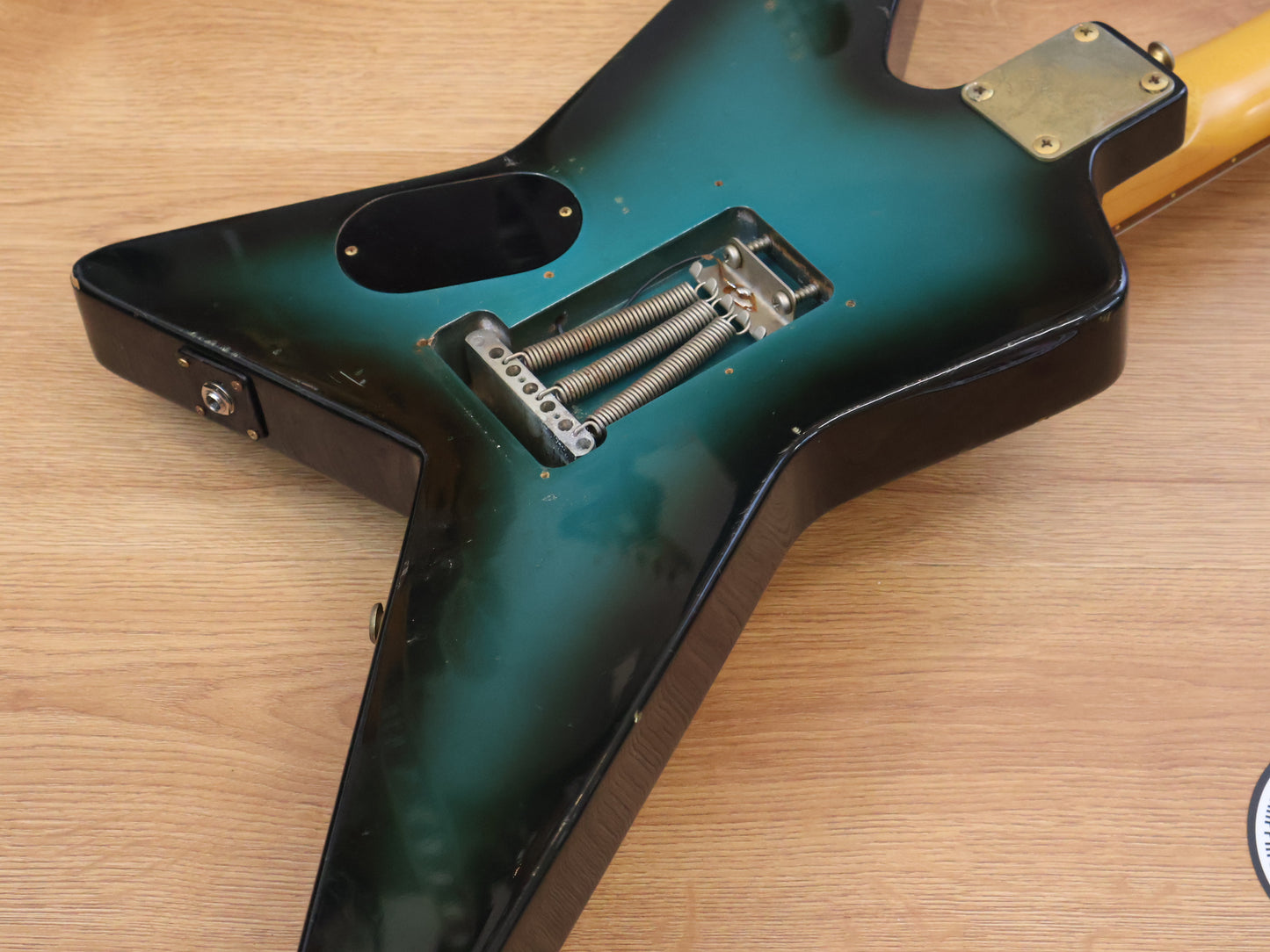 1980's Aria Pro II / Tokai Random Star (Blue Green Burst)