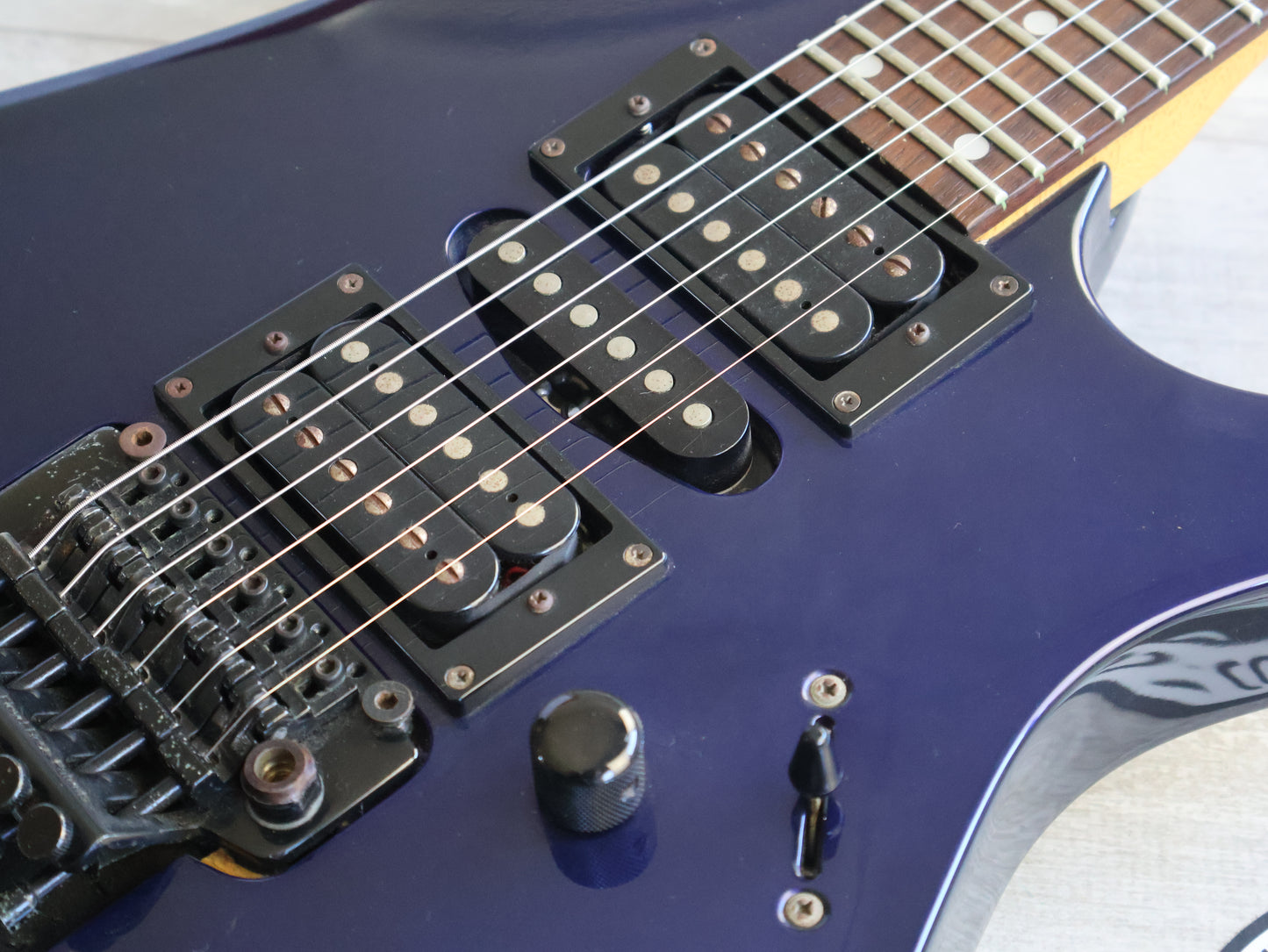 1994 Ibanez Japan RG270B HSH Superstrat (Jewel Blue)