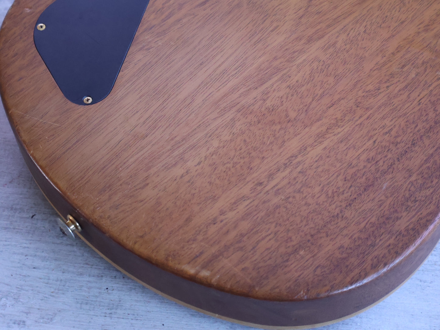 1990's Greco VBS-1200 Solid Body Violin Bass (Natural Mahogany)