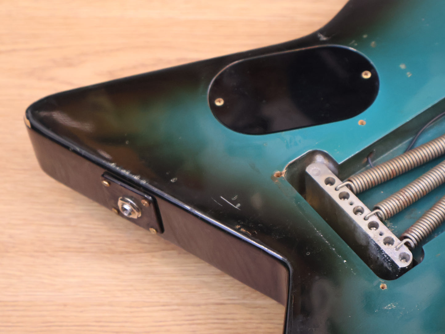 1980's Aria Pro II / Tokai Random Star (Blue Green Burst)