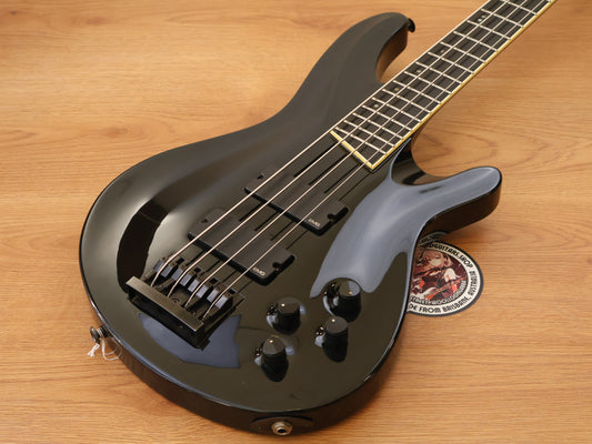 1987 ESP Japan Horizon-II Neckthrough Bass (Gloss Black)