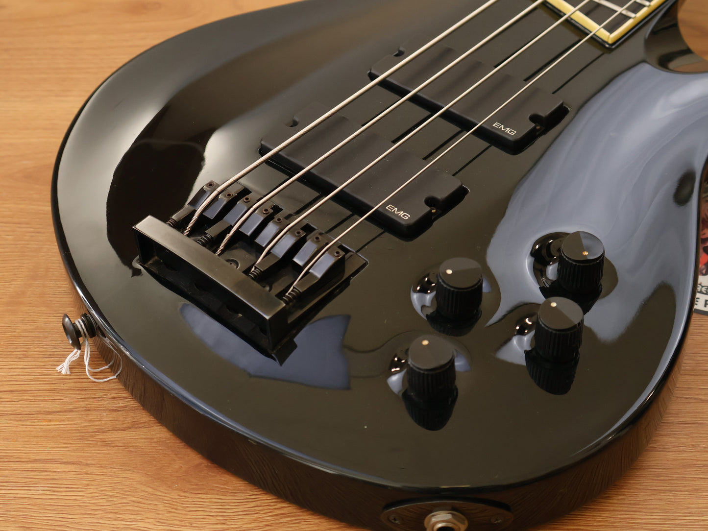 1987 ESP Japan Horizon-II Neckthrough Bass (Gloss Black)