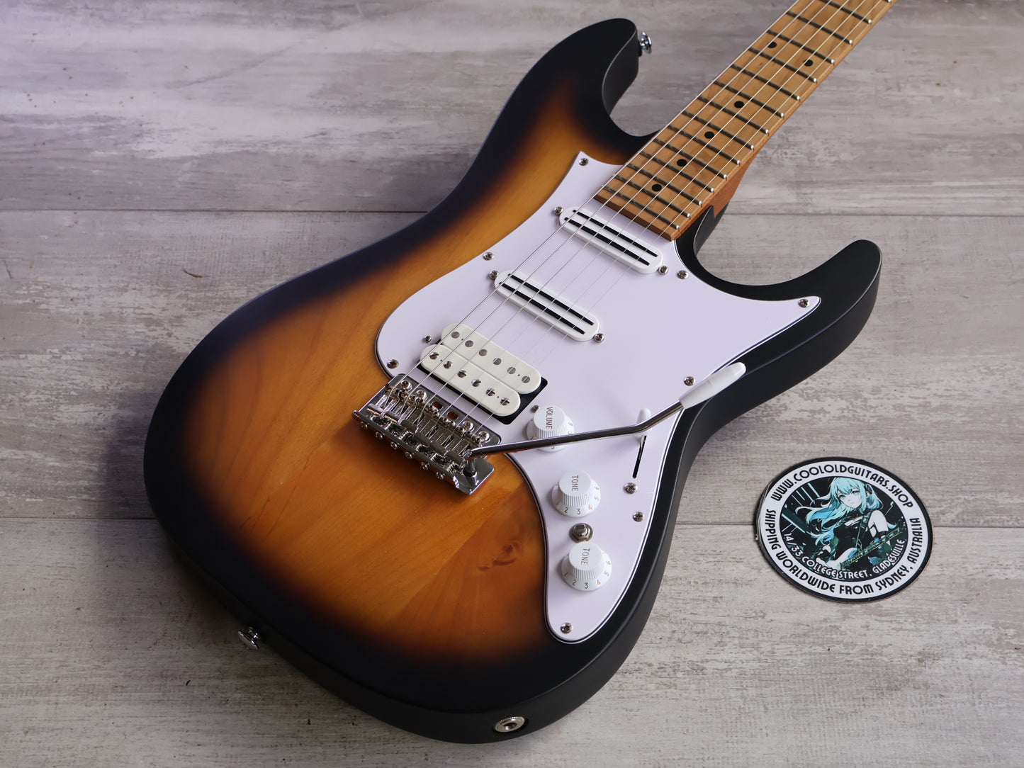 Ibanez ATZ10P STM Andy Timmons Premium HSS Superstrat (Sunburst)