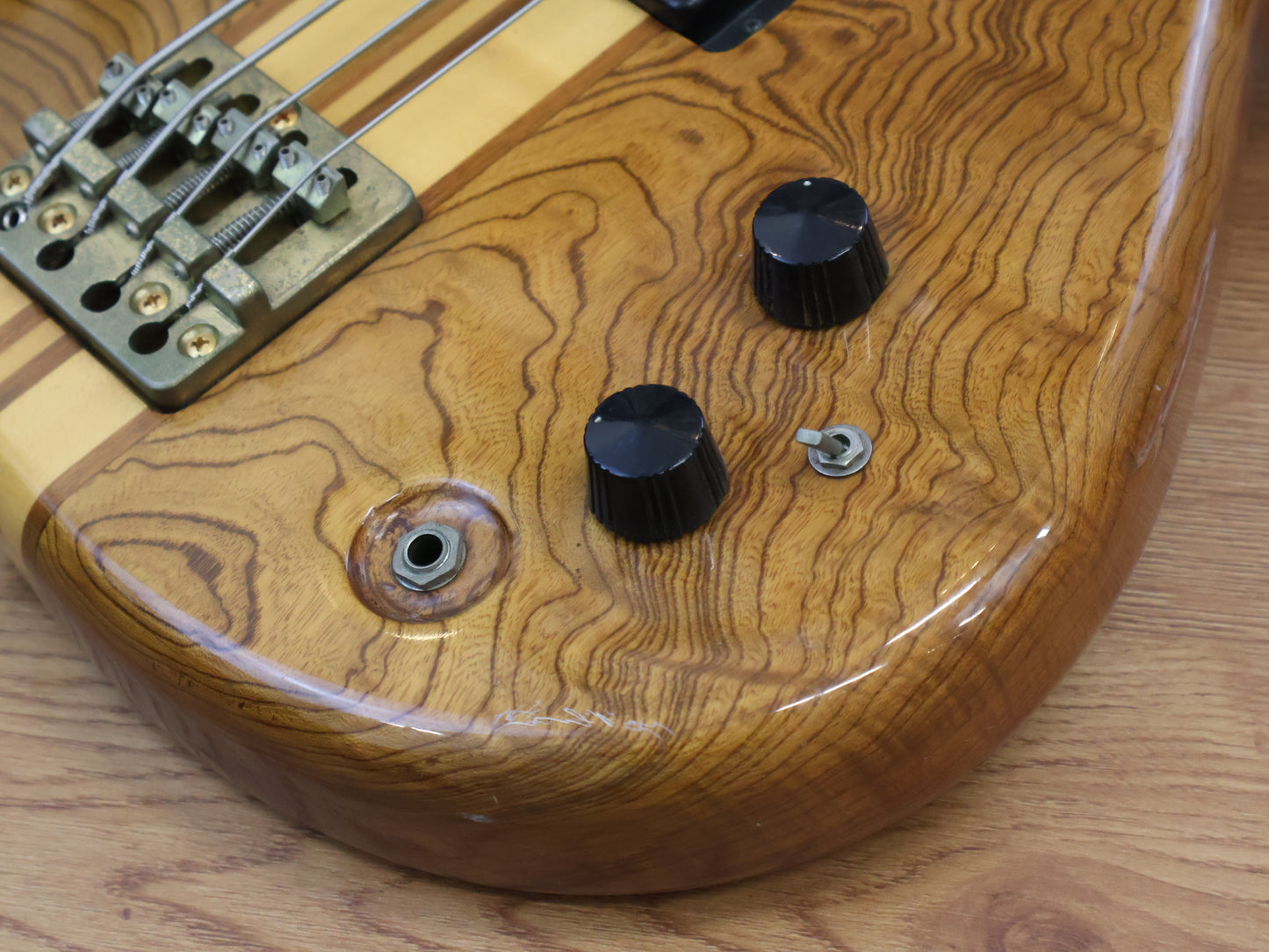 1980 Aria Pro II Japan RSB-600 Neckthrough Electric Bass (Japan Brown)