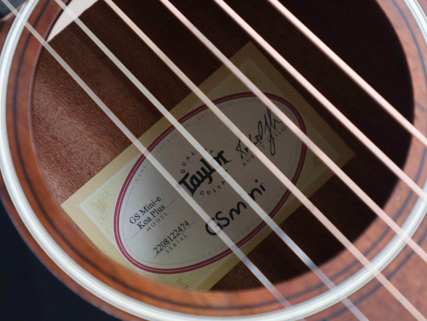 Taylor GS Mini-e Koa Plus LH Left Handed Acoustic