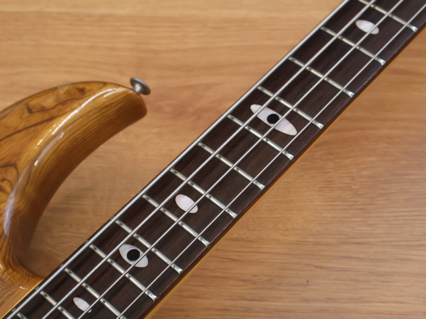 1980 Aria Pro II Japan RSB-600 Neckthrough Electric Bass (Japan Brown)