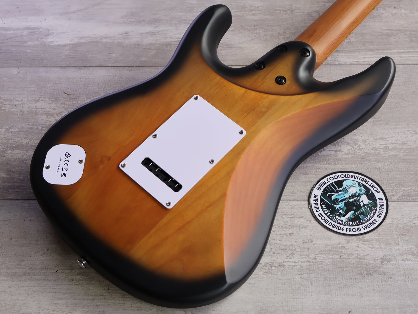 Ibanez ATZ10P STM Andy Timmons Premium HSS Superstrat (Sunburst)