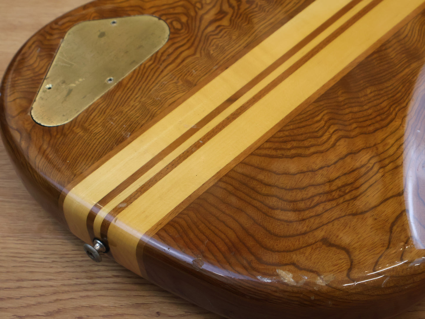 1980 Aria Pro II Japan RSB-600 Neckthrough Electric Bass (Japan Brown)